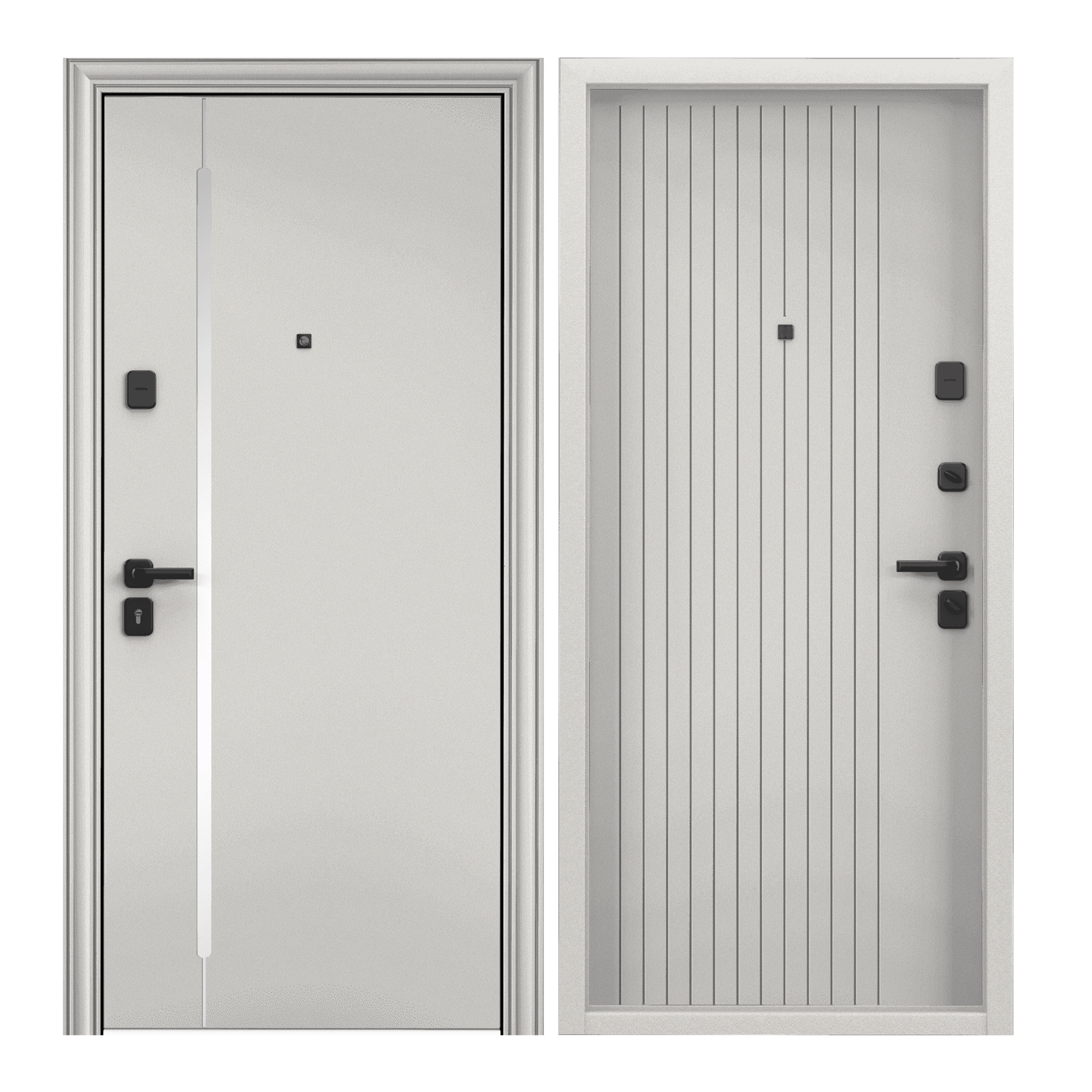 Дверь входная для квартиры Torex Comfort X 950х2070 правый тепло-шумоизоляция, антикоррозийная защита, замки 4-ого класса защиты, светло-серый