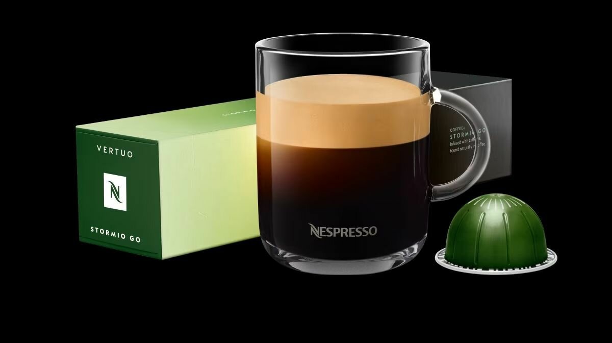 Кофе в капсулах Nespresso Vertuo STORMIO GO, 10 капсул
