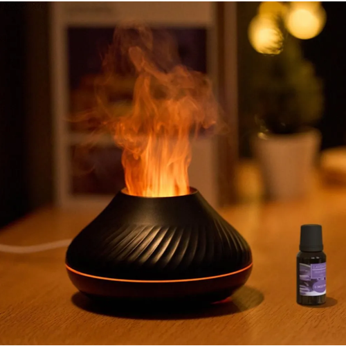 Увлажнитель воздуха аромадиффузоры для эфирных масел с имитацией пламени 130 мл 189000₽