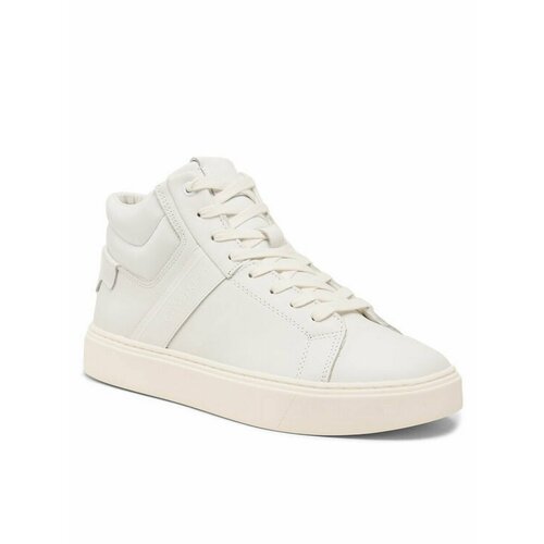 Кроссовки CALVIN KLEIN, размер EU 42, белый waterproof high top summer new canvas shoes men lace up non slip fashion solid scarpe off white hard wearing chaussure homme