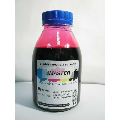 Чернила для Epson L800/810/850/1800 light magenta, 250 мл, Master