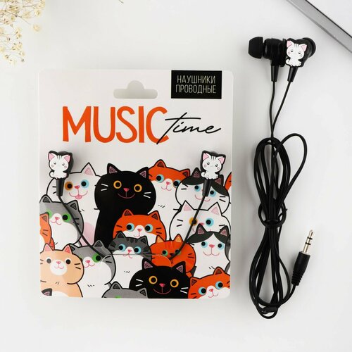 Наушники на открытке Котики мод OBT 14 120 см 432₽