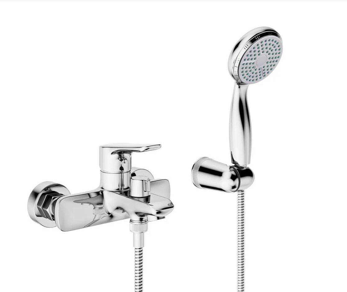 фото Смеситель для ванной Lemark Selena LM0812C с коротким изливом
