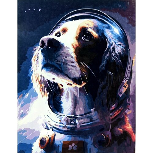 Картина по номерам животные , щенки, спаниель , собаки 40x50 см картина по номерам собака спаниель черная 2 40x50