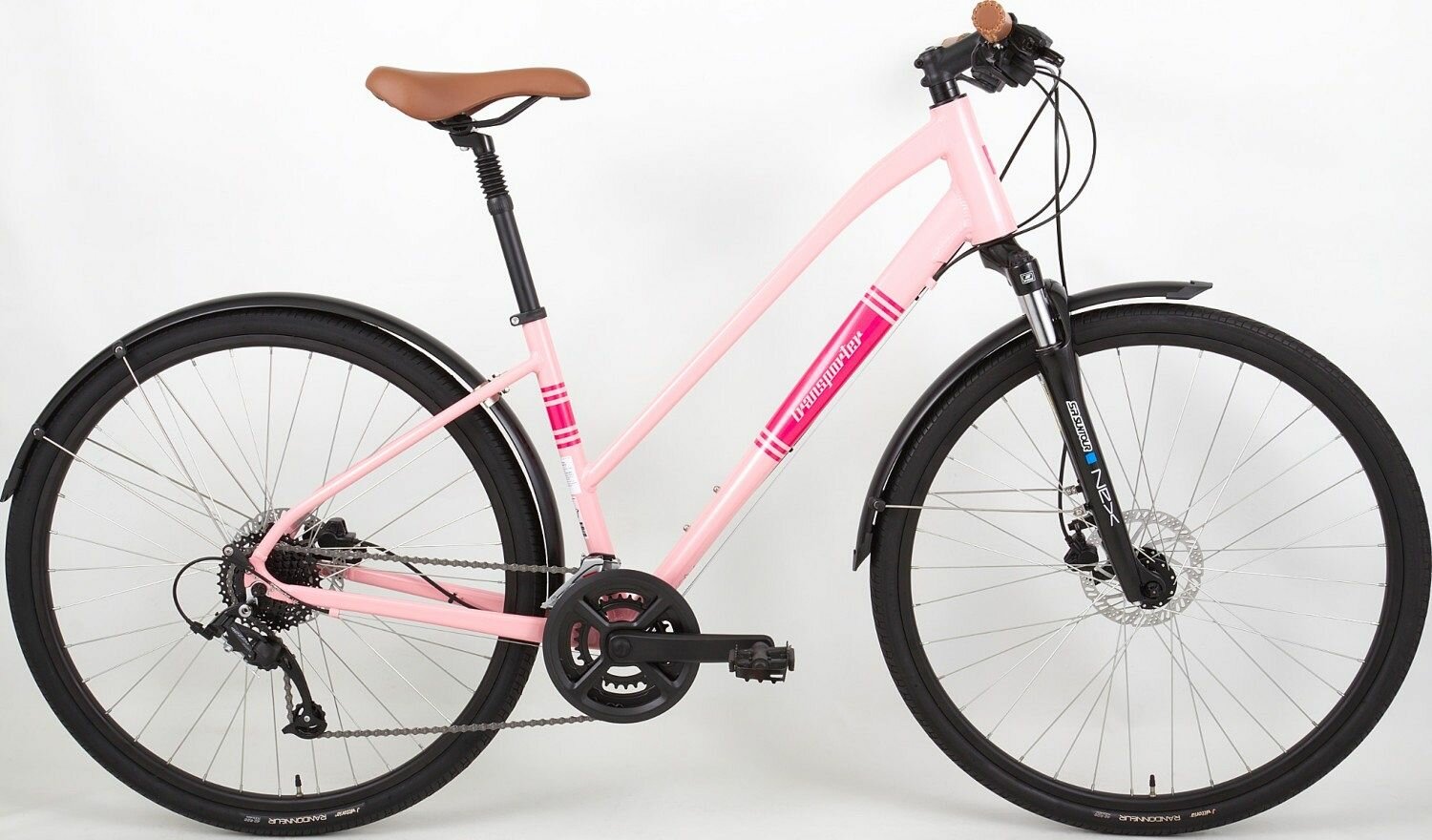 Велосипед Titan Racing Transporter Madison (2024) (Велосипед Titan Racing Transporter Madison Рама: S(40cm) 700C Pastel Pink, 2453100210400)