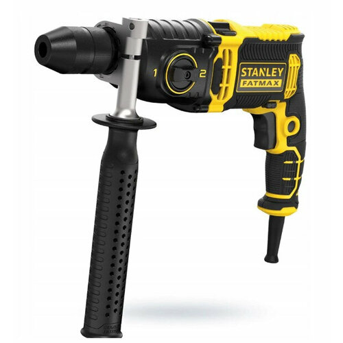 Дрель ударная Stanley FMEH1100K-QS, 1100 Вт ударная дрель stanley stdh8013c 800 вт желтый