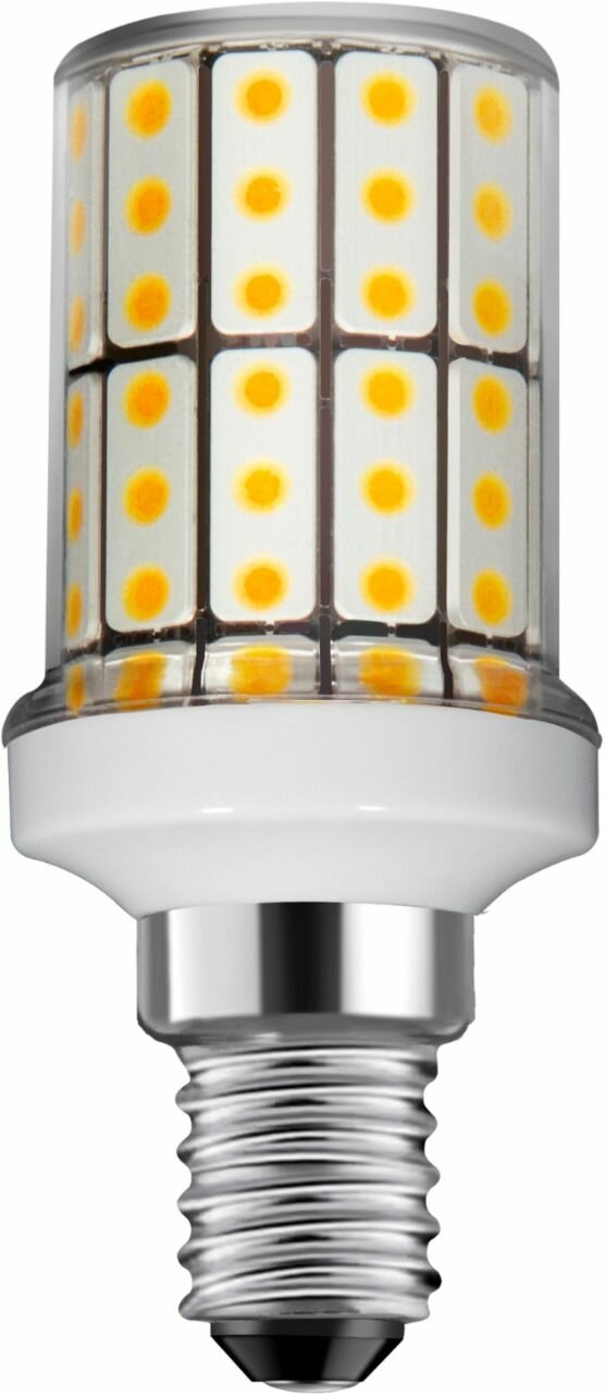 Светодиодная лампа, T33-C-8W-E14, 3000К