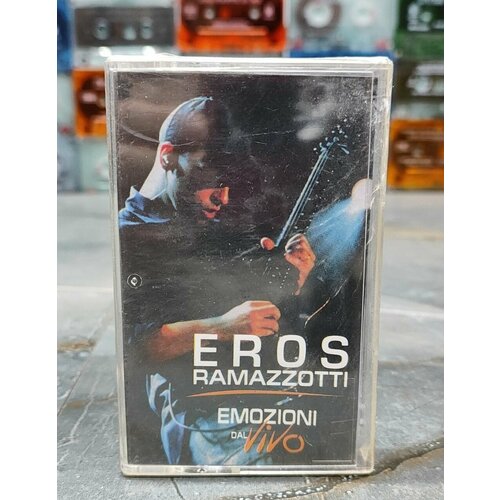 Eros Ramazzotti Emozioni Dal Vivo, аудиокассета, кассета (МС), 2004, оригинал pizzetti canti della stagione alta sinfonia del fuoco