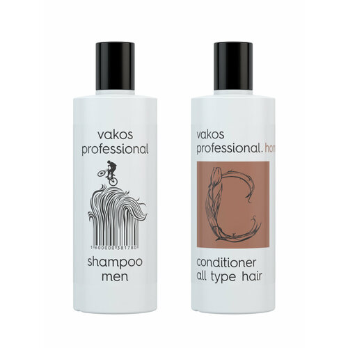 Valentina Kostina cosmetics  -    SHAMPOO MEN  Vakos Professional 250 ,