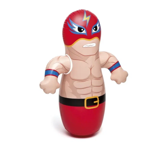 Надувная игрушка-неваляшка Intex 44672 "Рестлер" (красный)