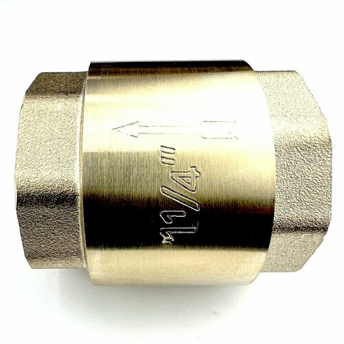 Клапан Профитт латунный обратного действия 1 1/4