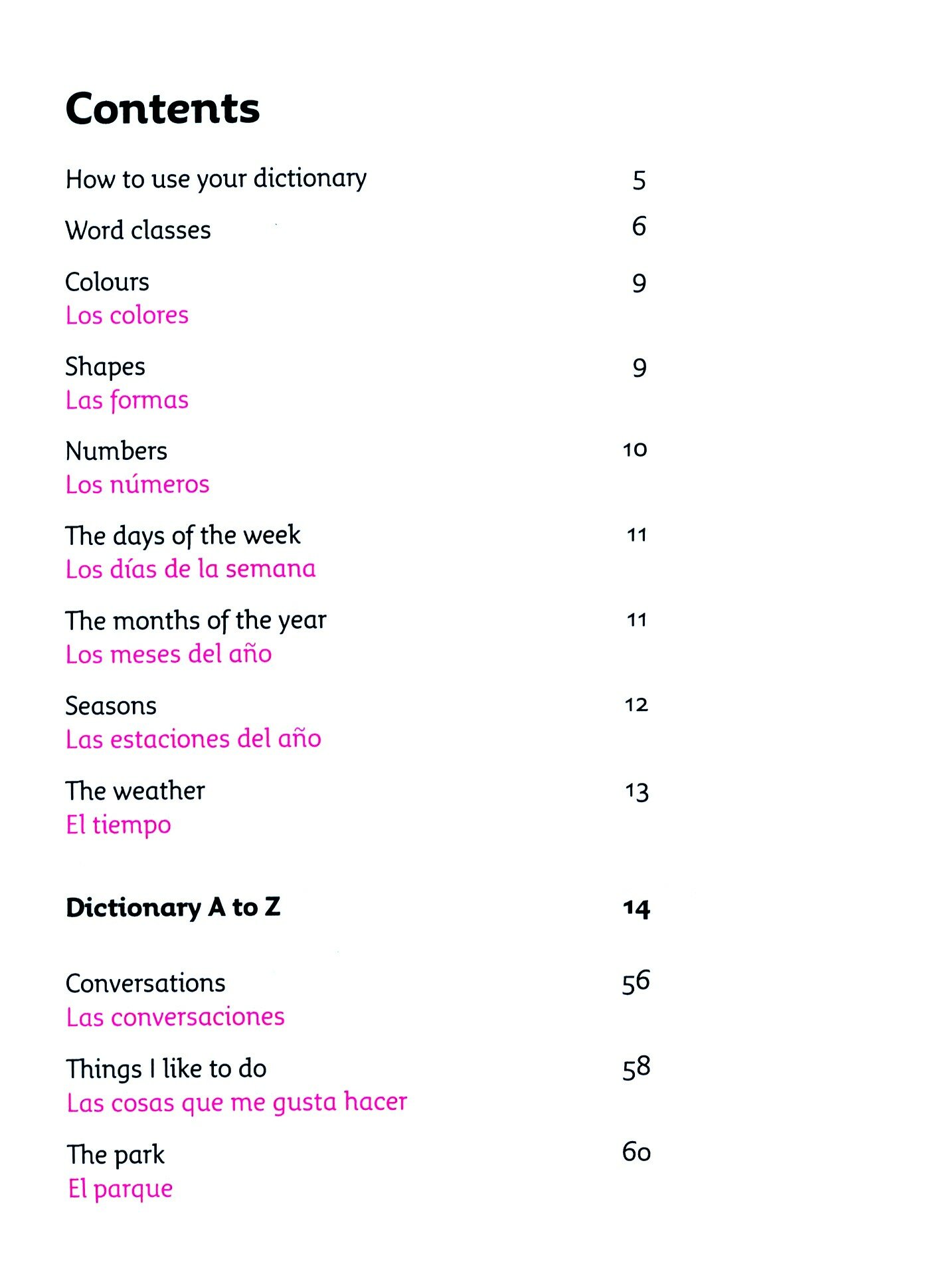 First Spanish Dictionary - фото №6