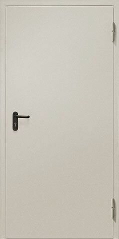Изображение товара Дверь металлическая противопожарная ДПД EIS60 960*2050, 7035 шагр левая