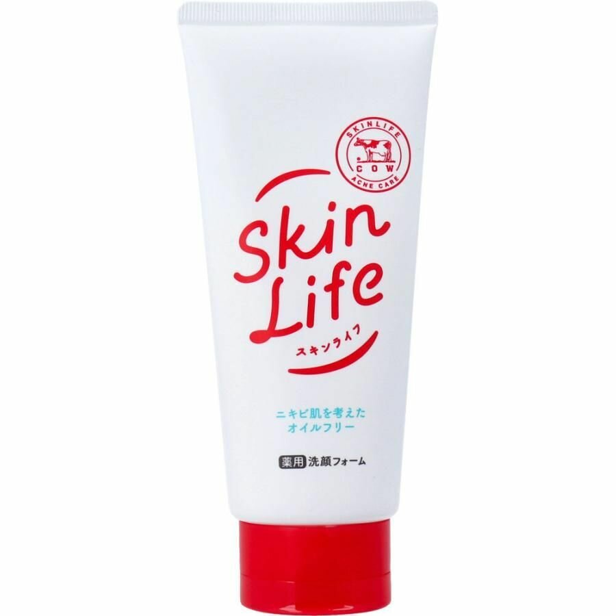 COW Профилактическая крем пенка для умывания Skin Life для проблемной кожи лица, склонной к акне,130 г