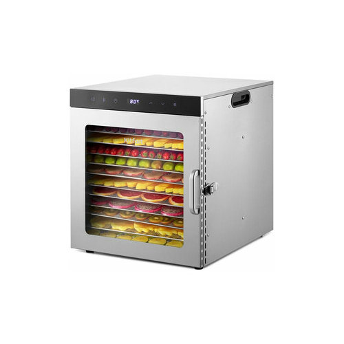 Сушка KITFORT Сушка для фруктов и овощей Kitfort КТ-1951 12под 1000Вт нержавеющая сталь 3056000₽