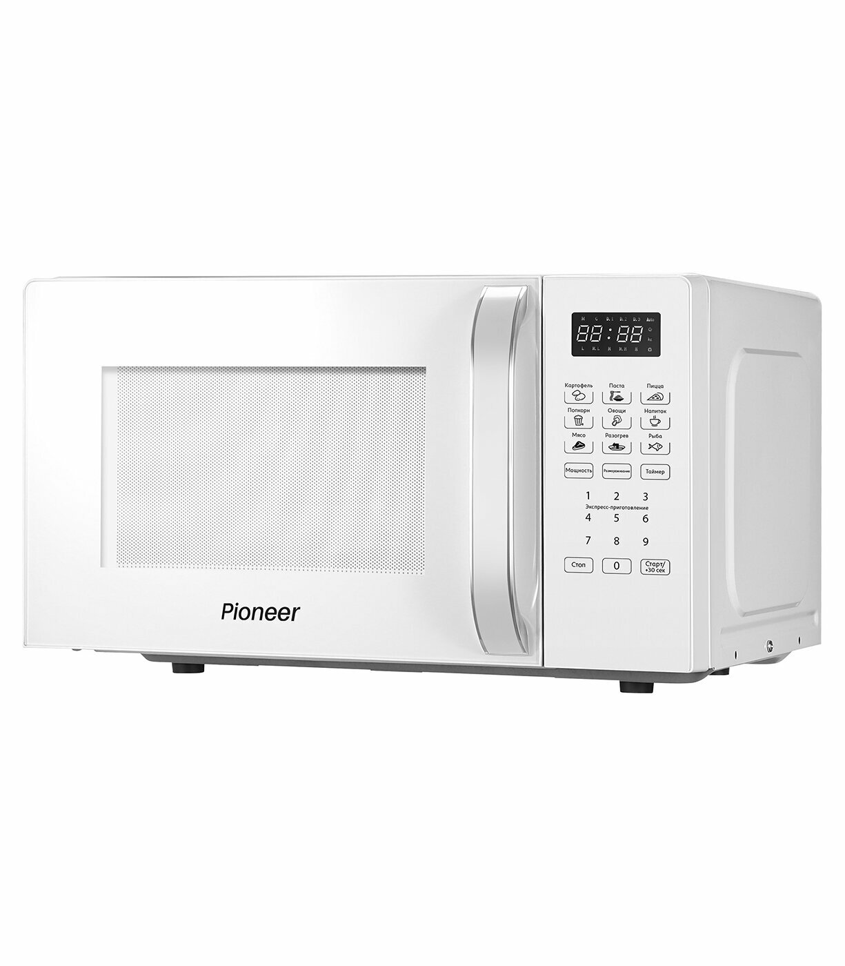 Микроволновая печь Pioneer MW254S, серебристый - фото №18