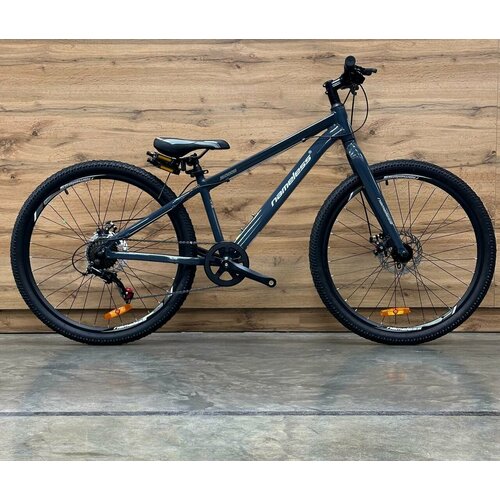 Горный велосипед Nameless J6000D 26 дюйма алюминиевая рама 135 темно-серый 22799₽