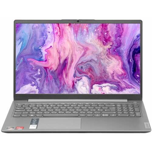 Ноутубк Lenovo IdeaPad 3 15ALC6 Gray (82KU00DBAK),1920x1080,15.6, TN, Ryzen 3 5300U, ядра: 4 х 3.8 ГГц, RAM 8 ГБ, SSD 1000 Гб, Radeon Graphics , Windows 10 pro