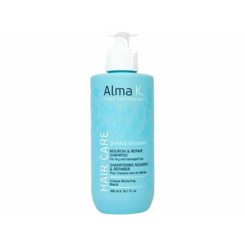 Питательный и восстанавливающий шампунь для волос Alma K. Nourish & Repair Shampoo