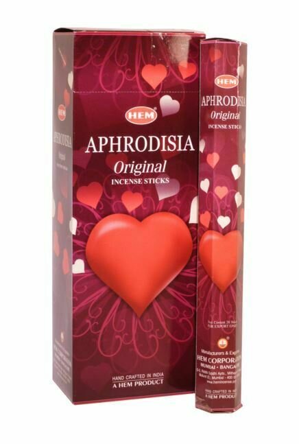 Индийские благовония HEM Aphrodisia Original (Афродезия) 20шт