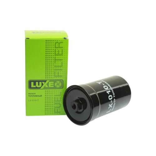 LUXE 806 Фильтр топливный ГАЗ-3110,31029,3102i тонкой очистки (дв. ЗМЗ-406) (гайка) LUXE