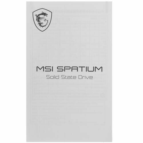 Накопитель SSD MSI Spatium M460 PCIE 4.0NVME M.2 1Tb - фото №11