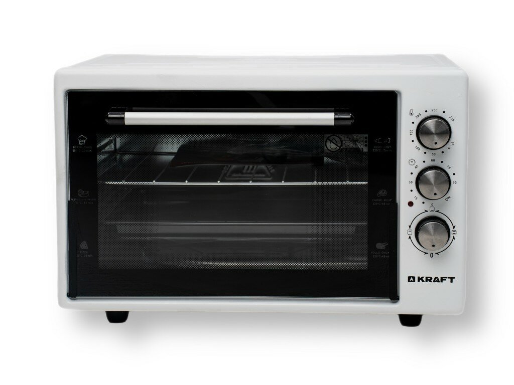 Мини печь Kraft KF-MO 3800 W (белый)