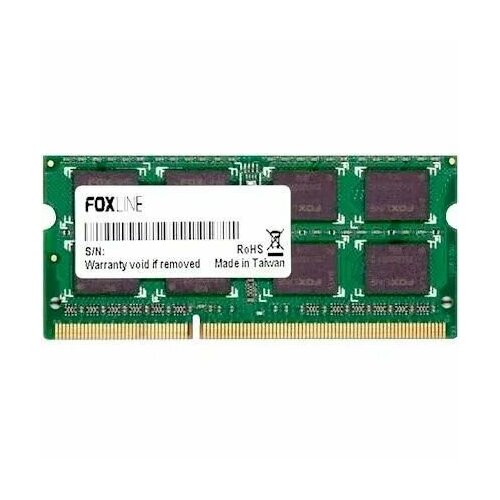 Оперативная память FOXLINE SODIMM DDR4 16GB 3200 MHz FL3200D4S22-16GSI 3623₽
