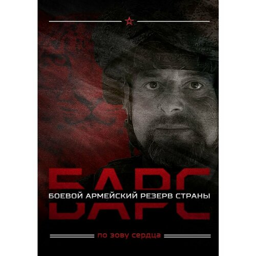 Плакат Армия России СВО барс