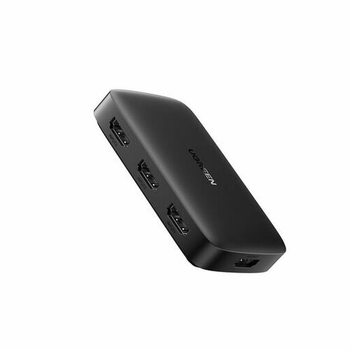 Переключатель UGREEN CM332 (80125) HDMI Switcher 3 In 1 Out 4K@30HZ. Цвет: черный.