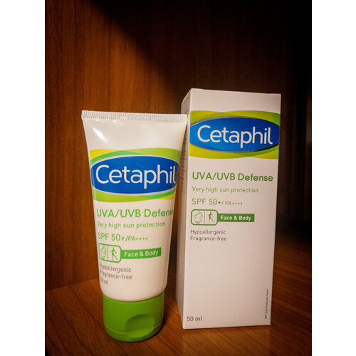 Увлажняющий крем Cetaphil 50SPF, 50мл очищающий крем для лица cetaphil crema espuma limpiadora cetaphil 473 мл