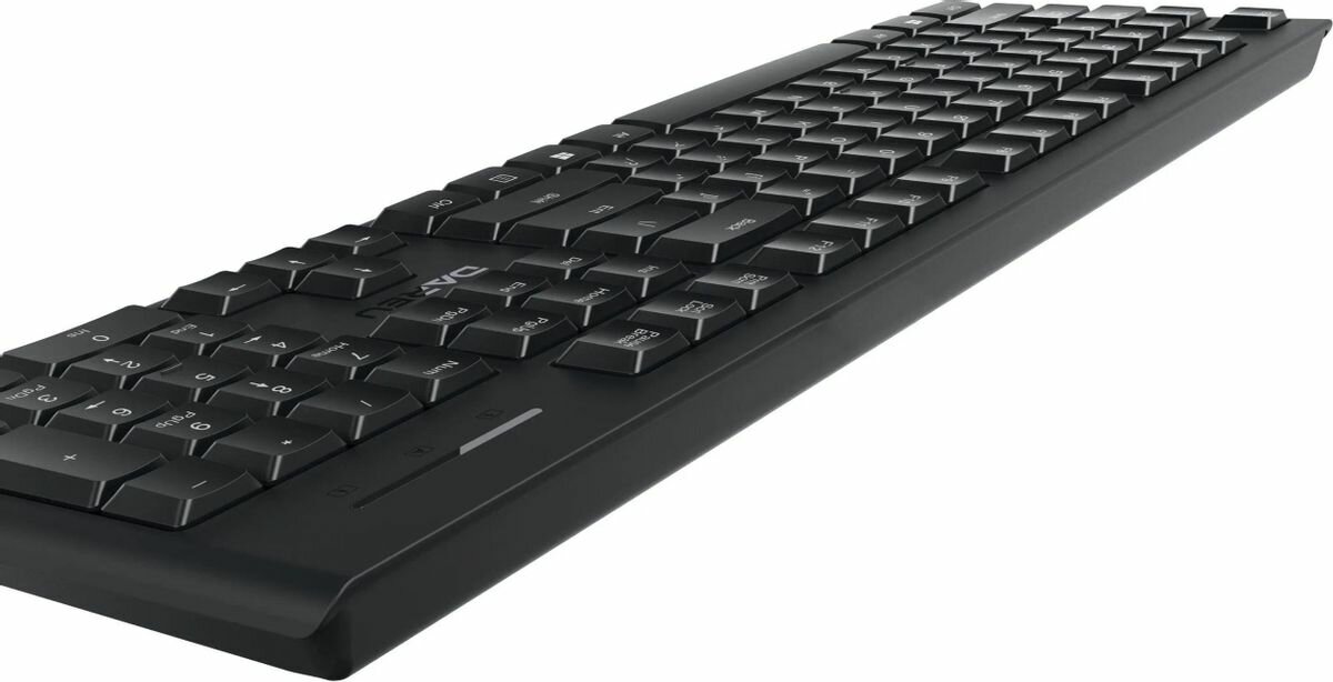 Комплект беспроводной Dareu MK188G Black (черный), клавиатура LK185G (мембранная, 104кл, EN/RU) + мышь LM106G (DPI 1200), ресивер 2,4GHz - фото №12
