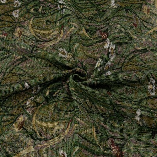 Ткань для шитья, 1 Метр ткани, Гобелен 290 гр/м2, Отрез - 150х200 см, № KS37 Луговые травы