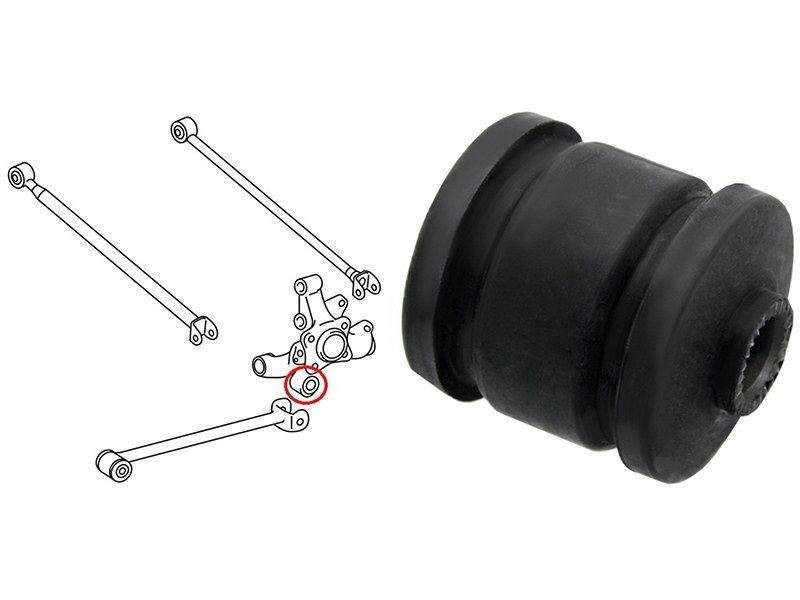 ST-42304-48031-U Сайлентблок задней цапфы (под продольную тягу)TOYOTA KLUGER L/V #CU25 4WD 00-07