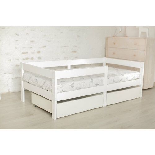 Детская кровать Умная Умка белый 80160 8900₽