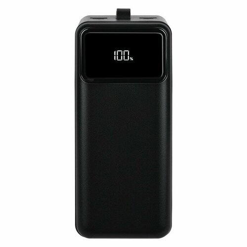 TFN Внешний аккумулятор TFN Porta LCD PD, 40000 мАч, 2 USB, Type-C, microUSB, черный tfn blaze lcd pd 22 5w 10000mah black черный