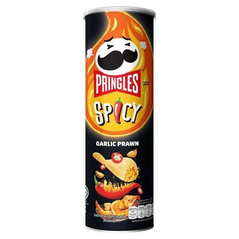 Картофельные чипсы Pringles со вкусом азиатских закусок под острым сычуаньским соусом (Китай), 110 г