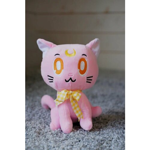 Розовая кошка из мультика аниме Сейлор Мун светящийся музыкальный жезл сейлор мун для принцессы игрушка для девочки красный
