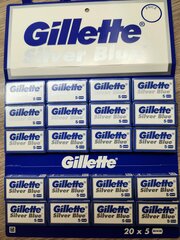 Лезвия Gillette Blue Silver