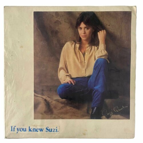 Виниловая Suzi Quatro - If You Knew Suzie LP sun record company the dixie cups chapel of love lp