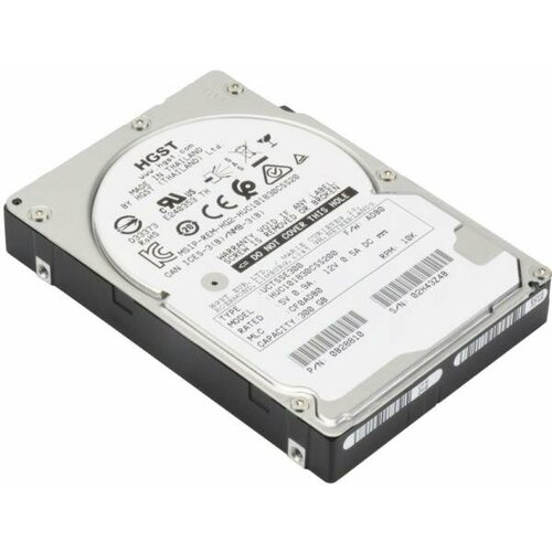 HDD HGST SAS Server 300Gb 2.5 Ultrastar 10K rpm 12Gb/s 128Mb жесткий диск hitachi ultrastar 15k600 300gb sas 3 5 hdd [hus156030vls600]