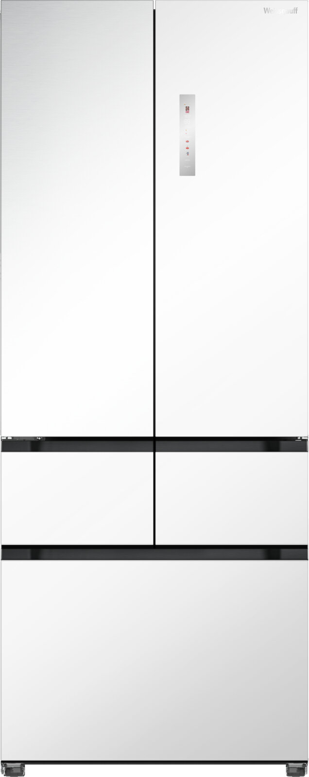 Отдельностоящий холодильник Weissgauff WFD 450 Built-in Inverter NoFrost White