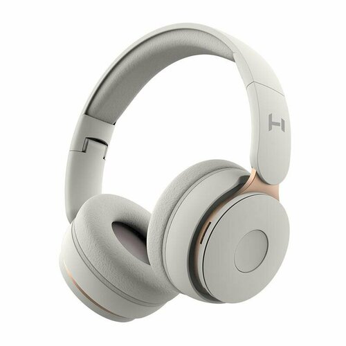 Наушники Harper HB-215 white накладные, Bluetooth беспроводные наушники с лисичкой с микрофоном и fm портативные bluetooth наушники