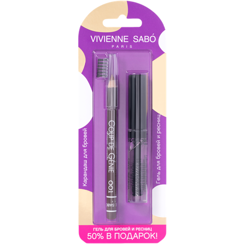 Карандаш для бровей Vivienne Sabo гель Fixat 15г 1497₽