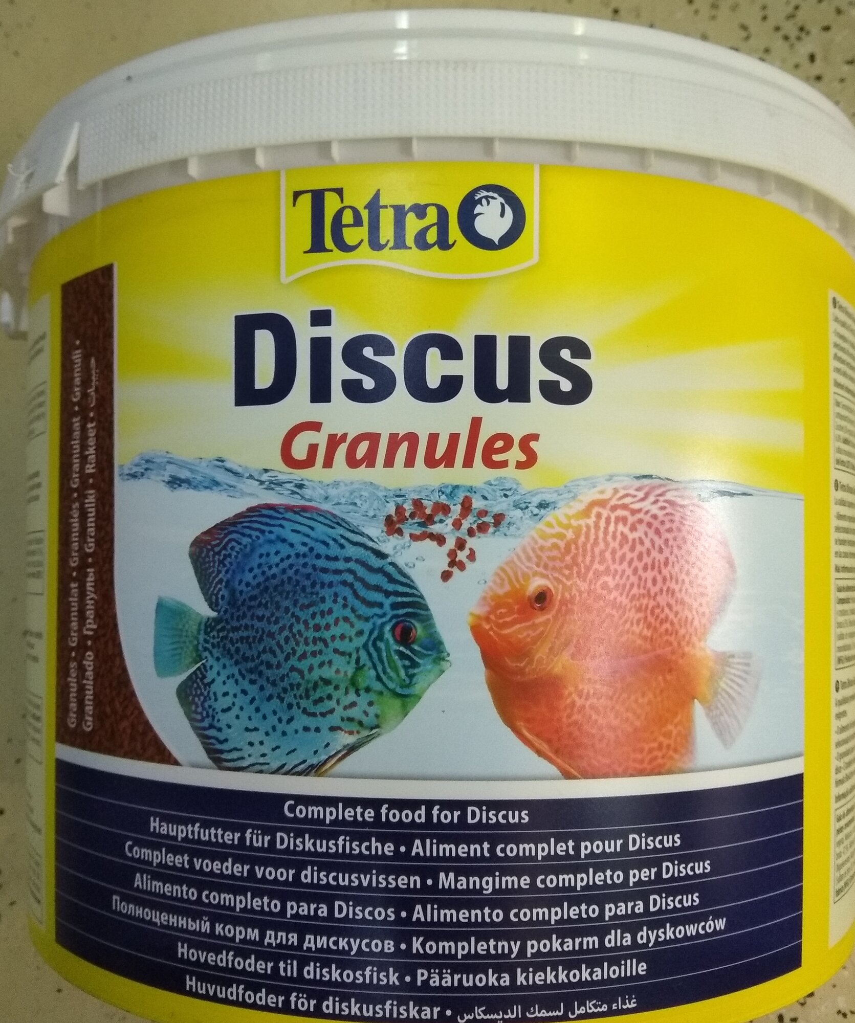 Tetra Discus Granules (гранулы) 100 грамм - основной корм тетра для дискусов в гранулах