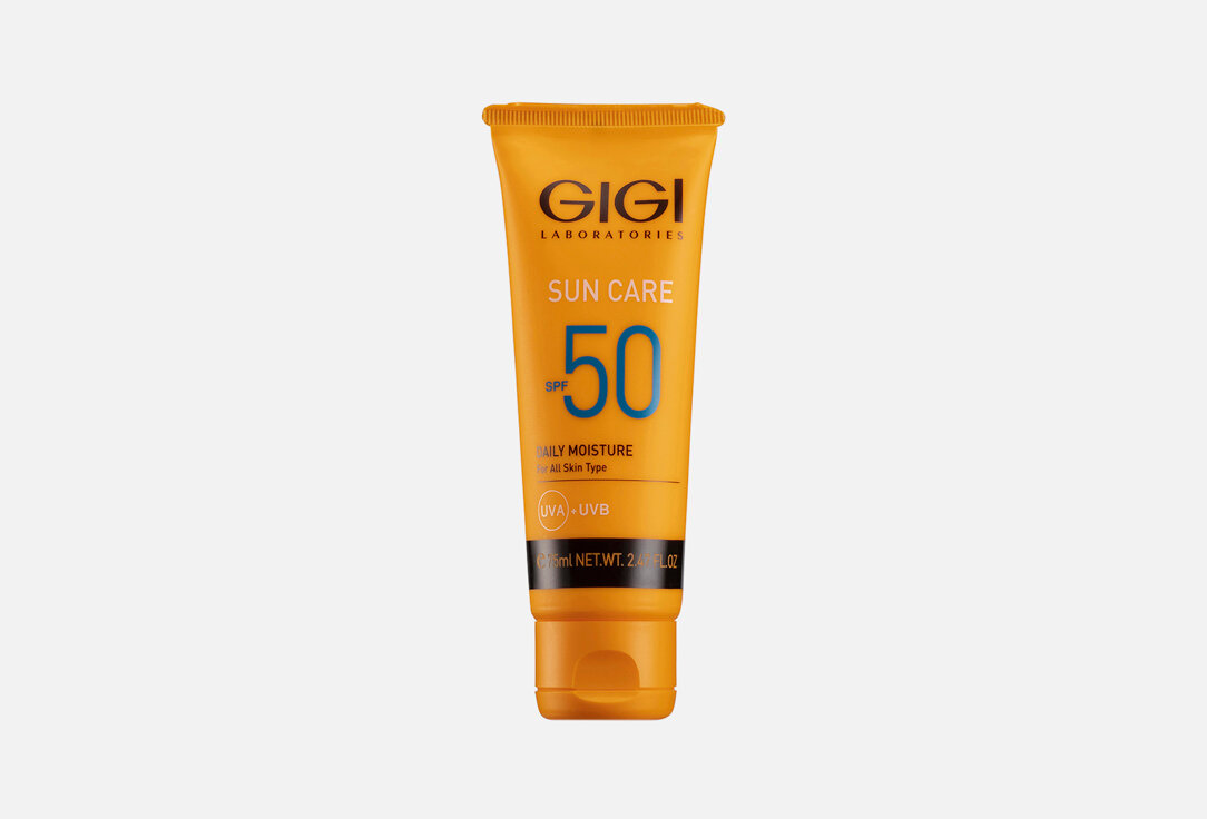 Антивозрастной крем для лица SPF 50 GIGI, Sun Care Daily Moisture 75мл