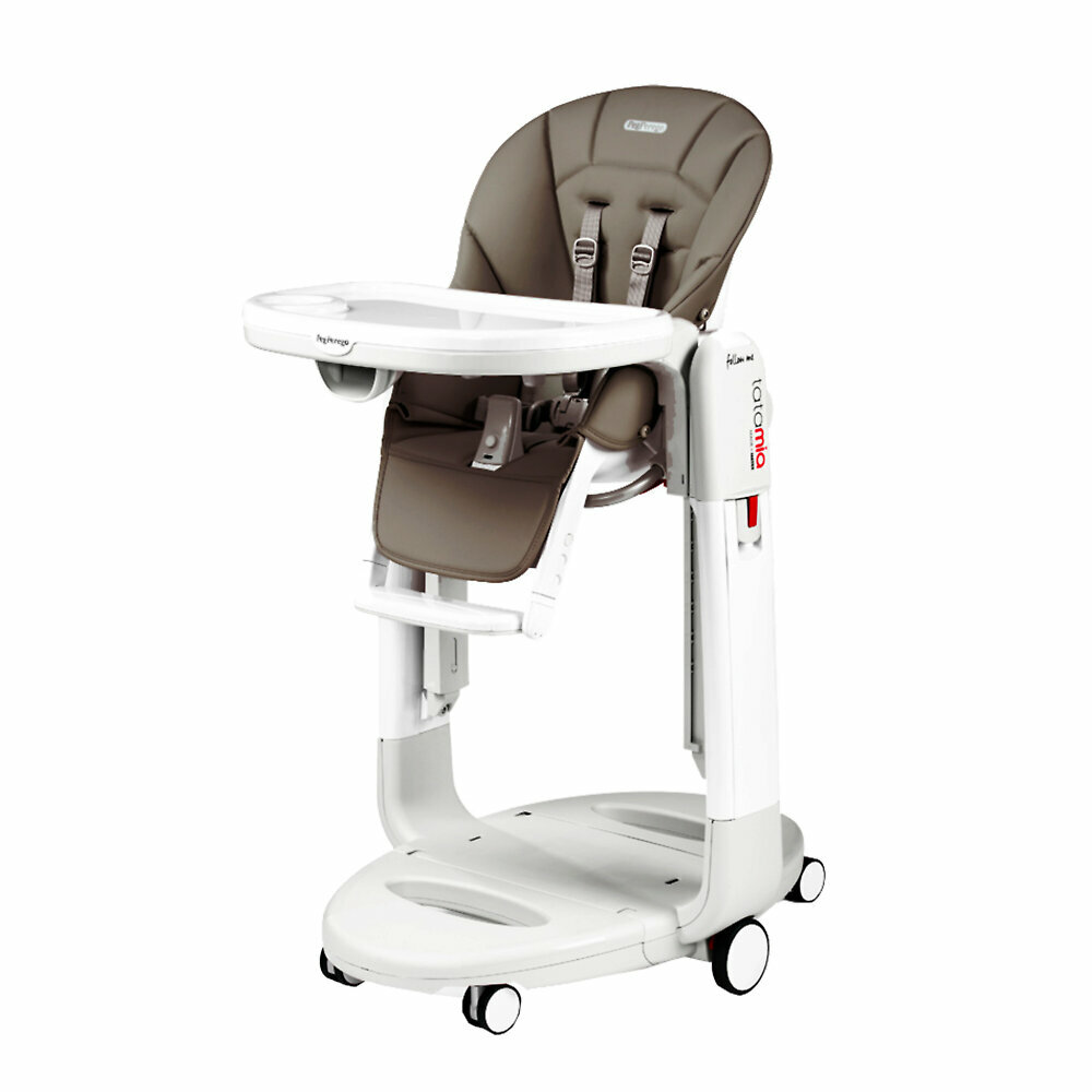 Качели-стульчик для кормления Peg Perego Tatamia Follow Me, цвет Fango (Коричневый)
