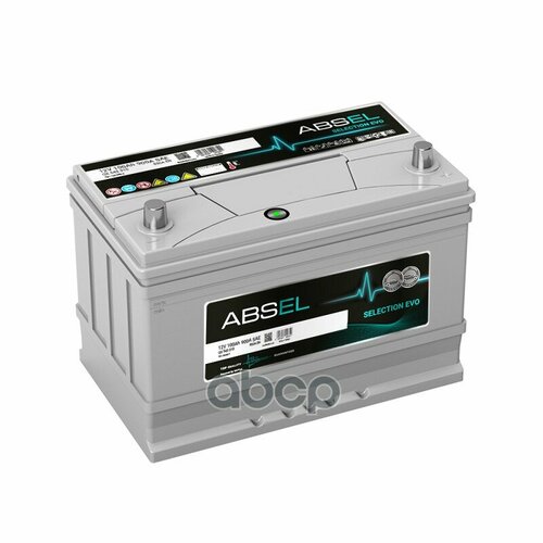 Аккумулятор Absel Selection Evo 12V 100Ah 850A 306X175x202 Jis Type Оп ABSEL арт QX543310 25608₽