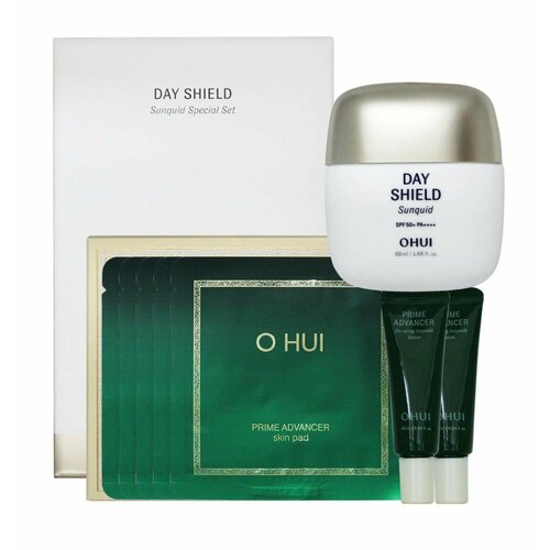 Солнцезащитный крем в наборе OHui Day Shield Sunquid Set 3592₽
