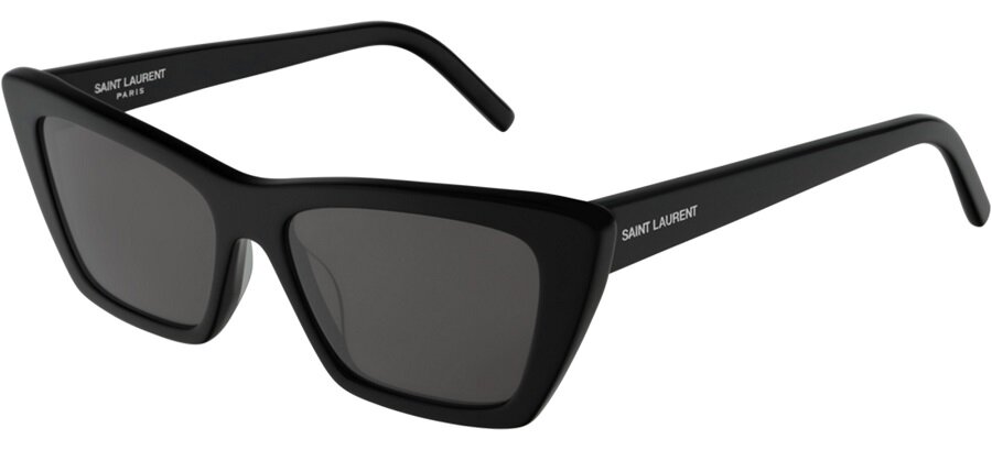 Солнцезащитные очки Saint Laurent, черный